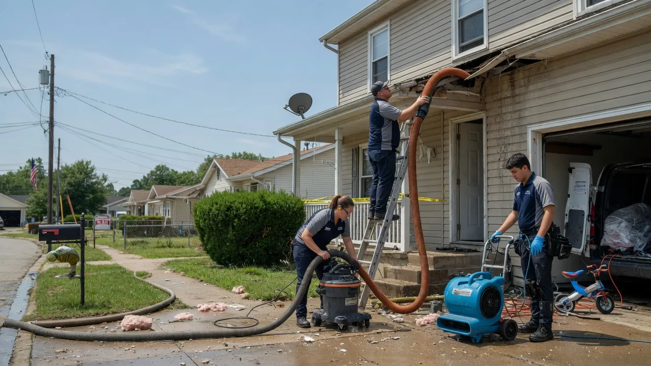 Water Damage Restoration in Liberty, IL near me